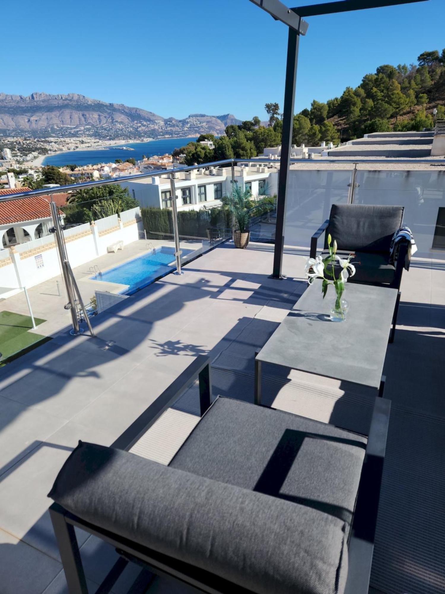 Magnificent View And Pool Villa El Albir Екстериор снимка